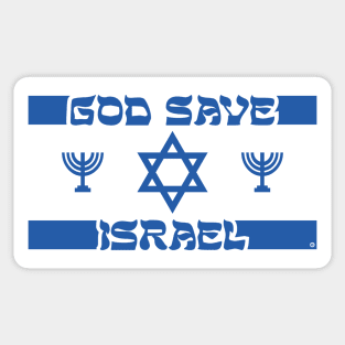 God Save Israel Sticker